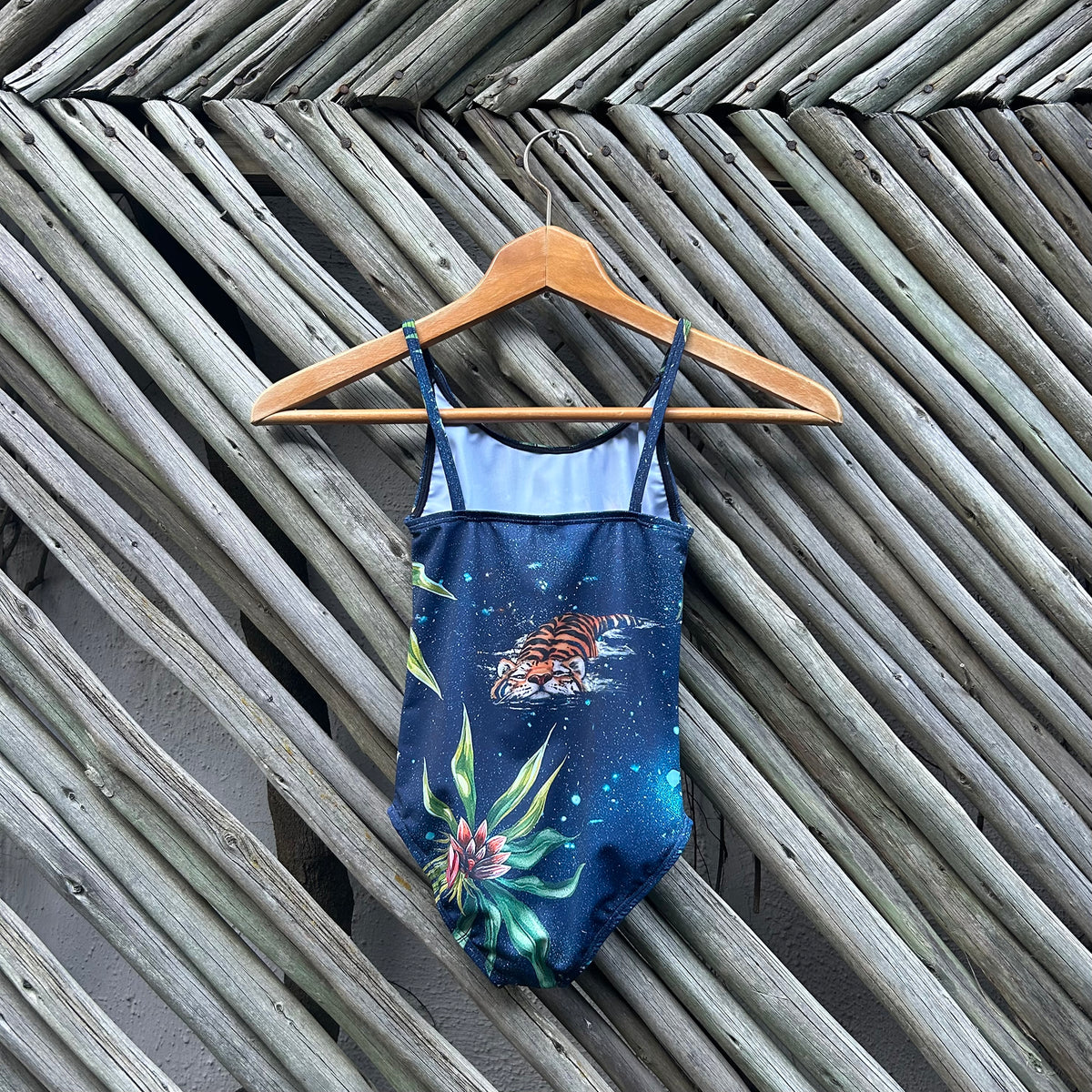Ingrid Nuss Tiger Youth Strap Swimsuit