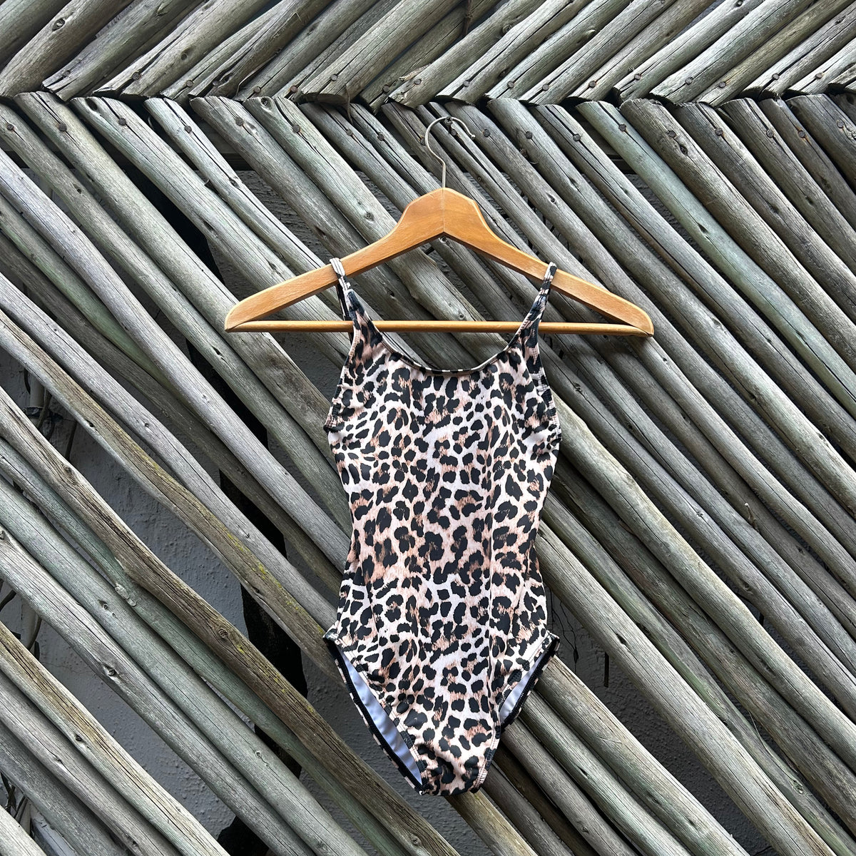 Leopard Love Youth Strap Swimsuit