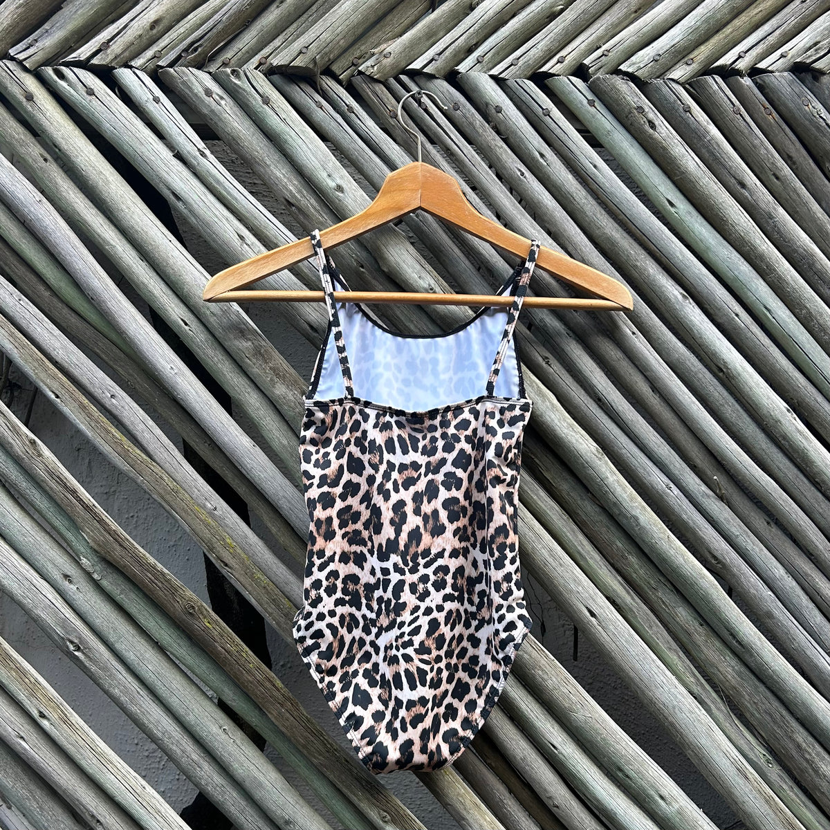 Leopard Love Youth Strap Swimsuit
