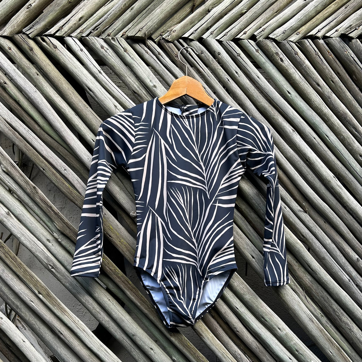 Midnight Palm Youth Swimsuit