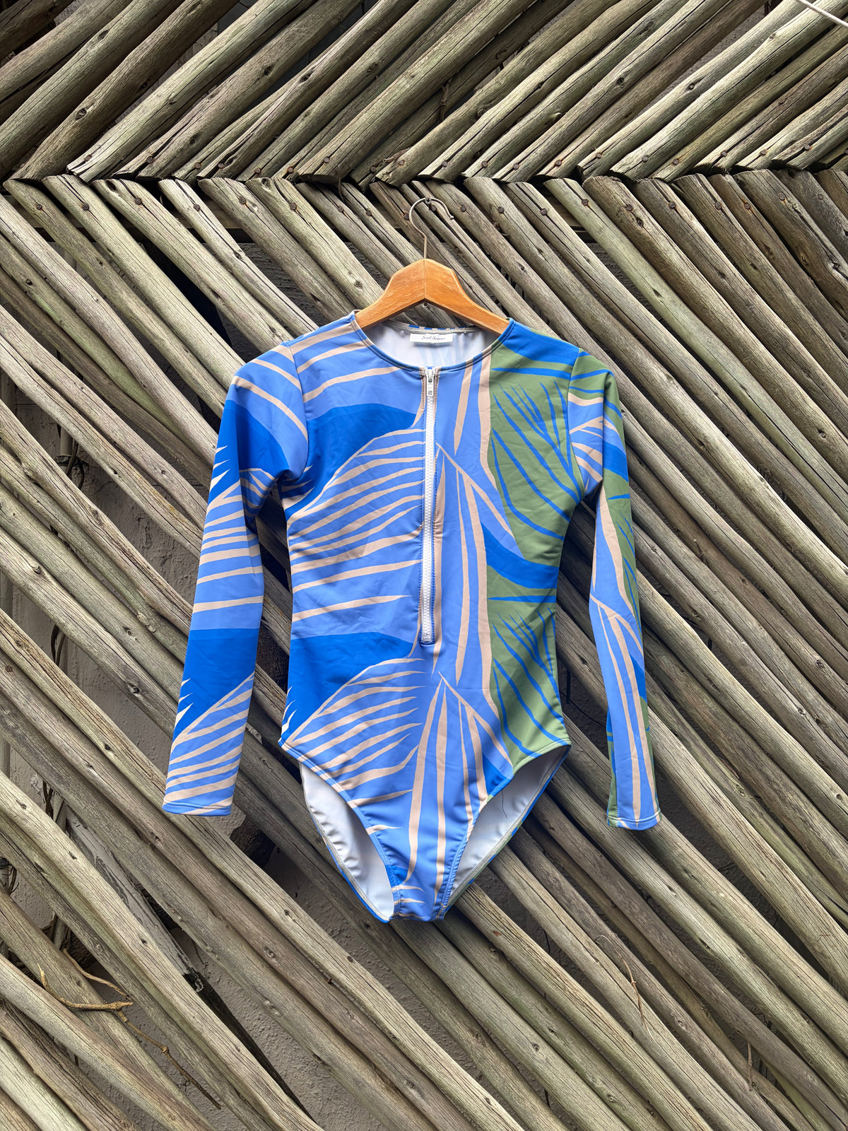 Mineral Mist Front Zip Swimsuit