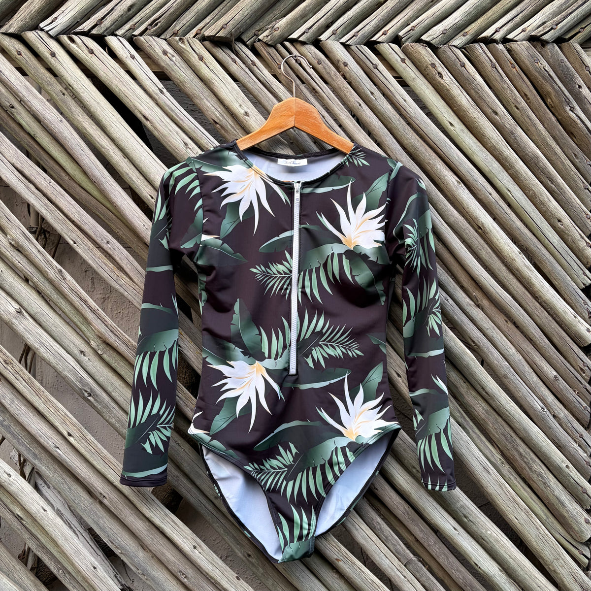 Cyprus Breeze Front Zip Swimsuit