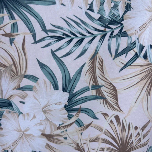 Hibiscus Front Zip Swimsuit