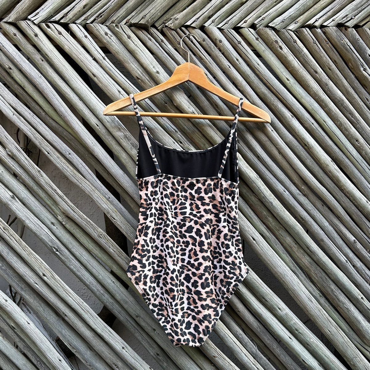 Leopard Love High Back Strap Swimsuit