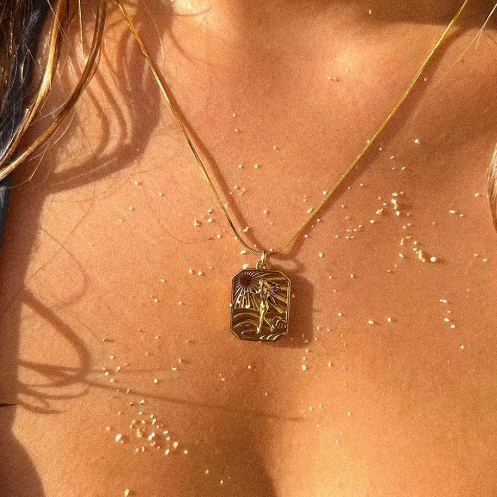 Ocean Surfergirl Necklace