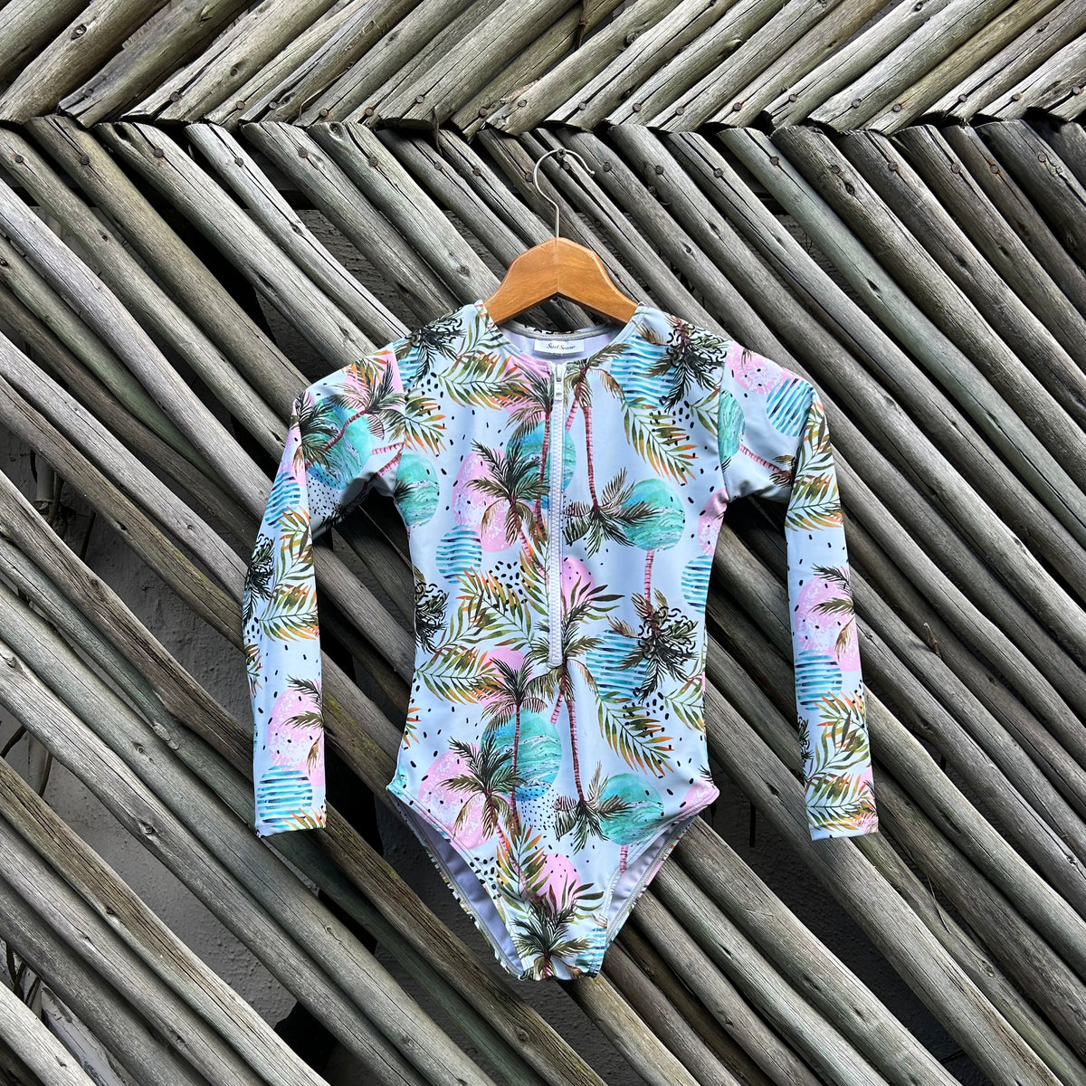 Palm Beach Youth Front Zip Swimsuit