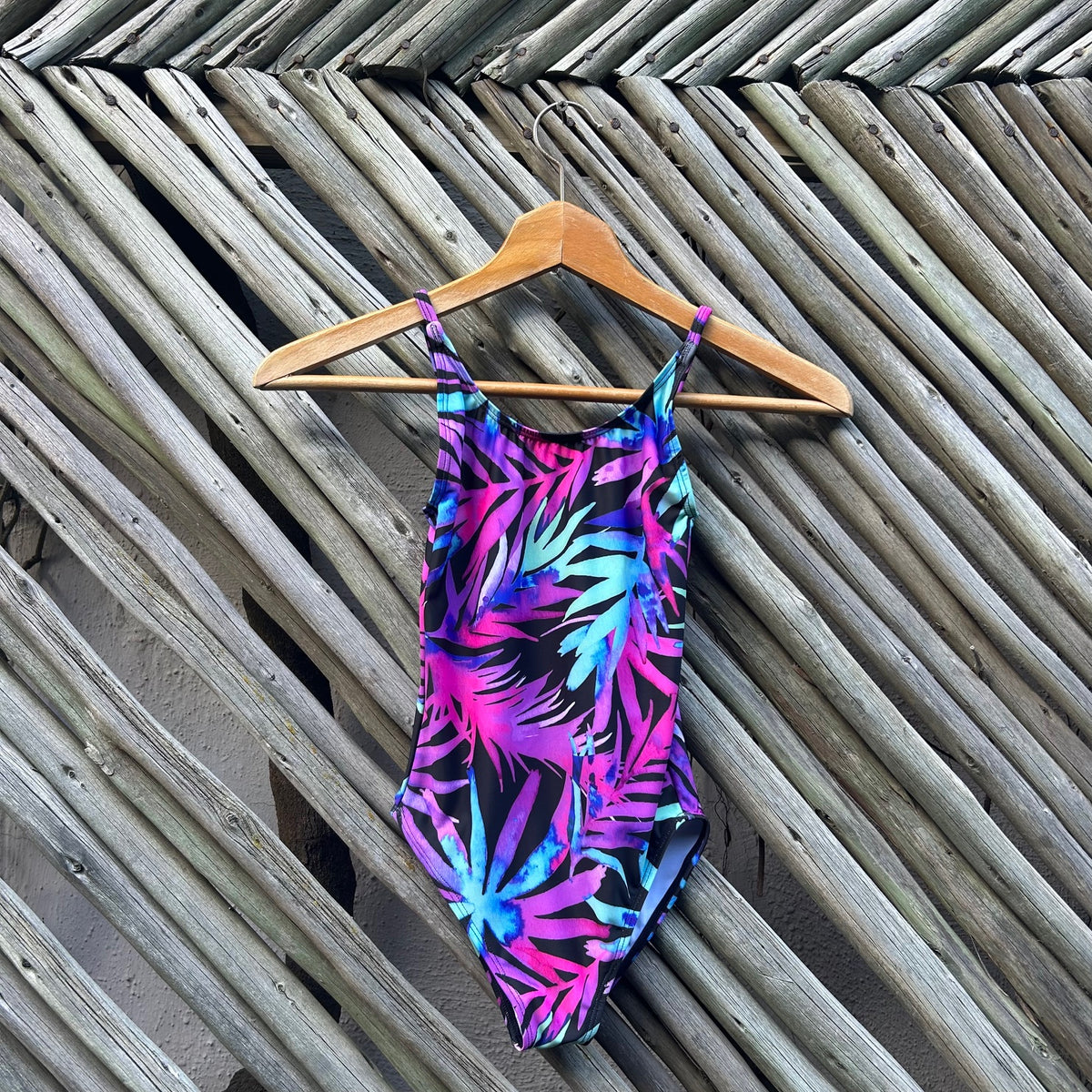 Rasberry Fizz Youth Strap Swimsuit
